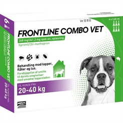 Frontline Combo 20-40kg 6 stk. pakke
